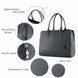 Сумка Mosiso X0028PLL7H, PU Leather, сірий, 13.3&rdquo; - 3