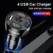 Автомобільний адаптер Power Quick Charger 4xUSB (QC3.0+3X2.1A), чорний - 2