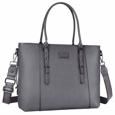 Сумка Mosiso X001VTW2SD, PU Leather, сірий, 15.6&rdquo;