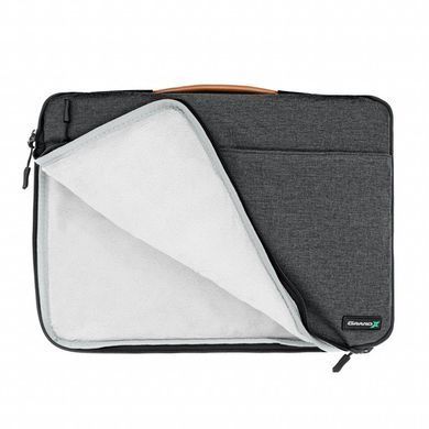 Чохол для ноутбука Grand-X SL-15D, поліестер, Dark Grey, до 15.6&rdquo;