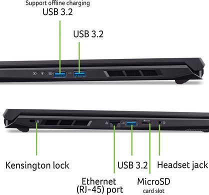 Ноутбук Acer Nitro V 17 AI ANV17-41-R75F (NH.U2YAA.001)