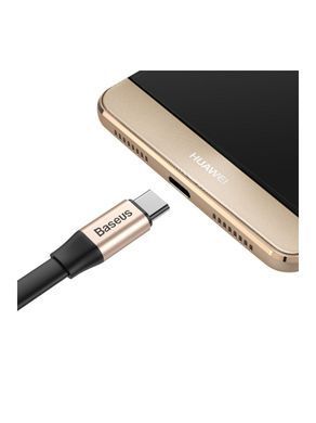 Кабель Baseus Nimble Type-C 2A 1.2м (CATMBJ-A0V), золотий