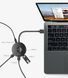 Портативний HUB Baseus Round Box Type-C to (3xUSB 2.0+USB 3.0) (CAHUB-G01), чорний - 5