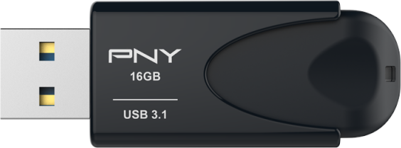 Флешка 512GB PNY Attach&eacute; 4 (FD512ATT431KK-EF) (USB 3.1), чорний