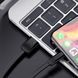 Кабель USB-Lightning USAMS для Apple 2A (1.2м), чорний - 3