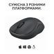 Миша 3 кноп. Logitech M240 (910-007119) Silent бездротова (Bluetooth), Graphite - 2