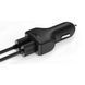 Автомобільний адаптeр AUKEY (2400mAh+2400mAh) 2xUSB для iPhone/iPod/iPad, чорний - 4