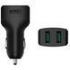 Автомобільний адаптeр AUKEY (2400mAh+2400mAh) 2xUSB для iPhone/iPod/iPad, чорний - 4