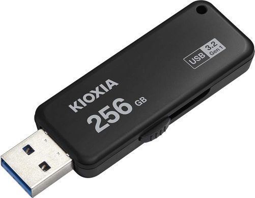 Флешка 256GB Kioxia TransMemory U365 (LU365K256G) (USB 3.0), чорний
