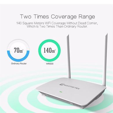 Маршрутизатор 802.11bgn, 4xFE LAN, 1xFE WAN, MantisTek WR500