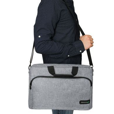 Сумка Grand-X SB-138G, нейлон, Grey, до 14&rdquo;