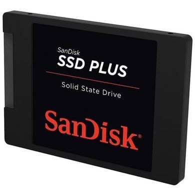 Накопичувач SSD 2.5&rdquo; 1TB (SATA3) SanDisk Plus (SDSSDA-1T00)