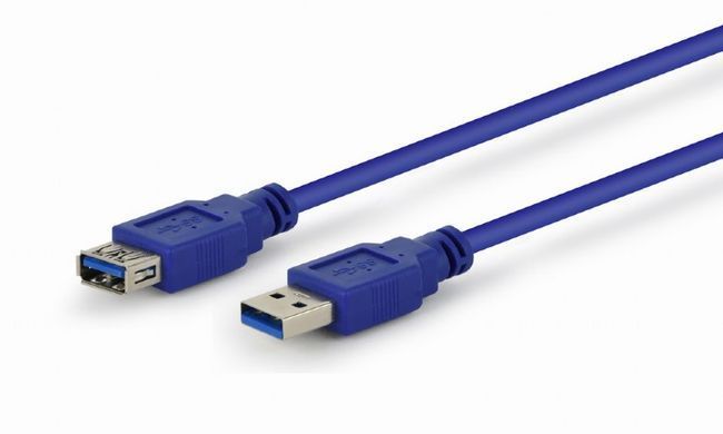 Кабель подовжувач USB3.0 AM/AF Cablexpert (CCP-USB3-AMAF-10) USB type A - USB type A, 3 м