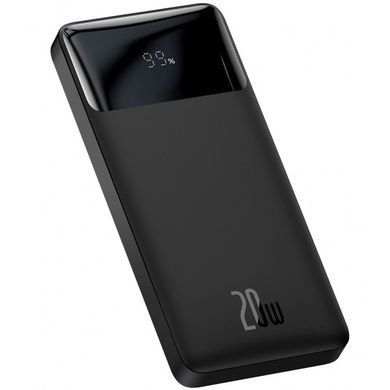 Зовнішній акумулятор Baseus Bipow Digital Display 10000mAh 20W (PPDML-L01), чорний