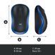 Миша 3 кноп. Logitech M185 (910-002239) бездротова (USB), синій - 5