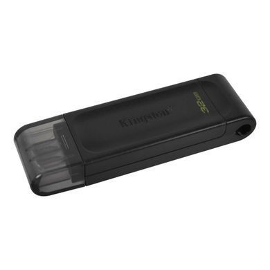 Флешка 32GB Kingston DataTraveler 70 (DT70/32GB) (USB 3.2/Type-C), чорний