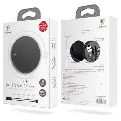 Кабель Baseus New Era USB Type-C 2A 0.9м (CALEP-C01), чорний