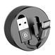 Кабель Baseus New Era USB Type-C 2A 0.9м (CALEP-C01), чорний - 7