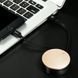 Кабель Baseus New Era USB Type-C 2A 0.9м (CALEP-C0V), золотий - 6