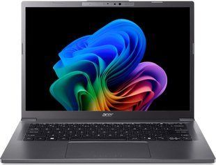 Acer Aspire AI 14 A14-52MT-59DP (NX.JDJAA.001) (FRB Grade A), Windows 11, Intel Core Ultra 5 226V (2.1 - 4.5 GHz), 8 cores, 8 Mb cache, 16 GB LPDDR5x 8533 MHz, Intel Arc Graphics 140V, 1000 GB SSD, 14" (1920x1200) IPS 60 Hz Touchscreen, Передоплата 10%. Доставка протягом 20 робочих днів.