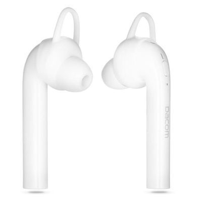 Бездротова міні гарнітура Bluetooth Dacom GF7 TWS, білий