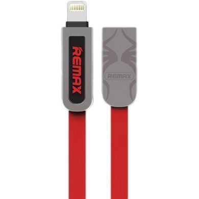Кабель 2 in 1 USB-Lightning/microUSB Remax Amor RC-067t (1.0м), червоний