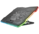 Підставка для ноутбука Trust GXT 1126 Aura, до 17&rdquo;, RGB, чорний - 1