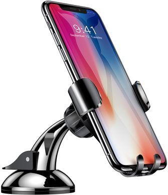 Тримач автомобільний Baseus Osculum Type Gravity Car Mount (SUYL-XP01), чорний