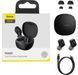 Навушники бездротові Baseus Encok WM01 Black, BT 5.0 - 3