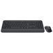 Комплект клавіатура+миша Logitech Signature MK650 Combo for Business UA (920-011004), бездротовий (USB), Graphite - 2